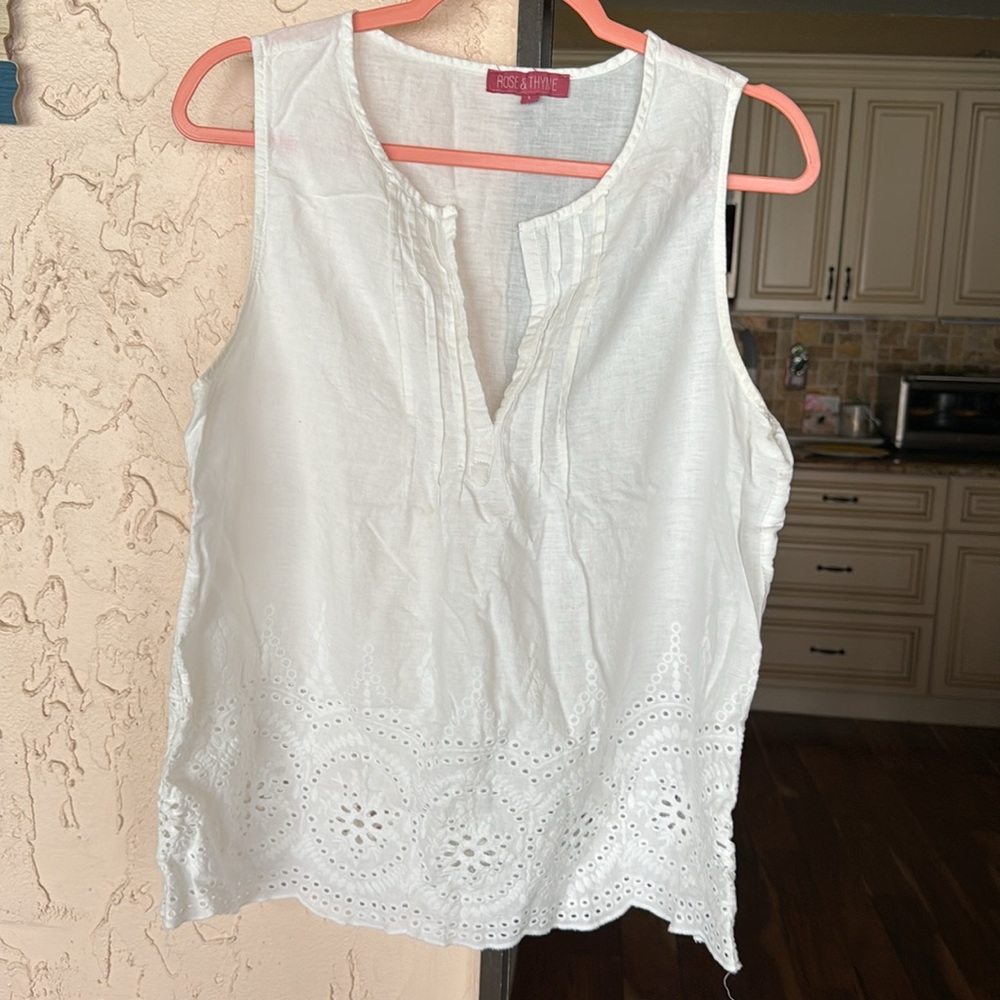 Rose & Thyme 100%cotton top